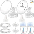 19mm Flange Maymom Pump Parts Compatible with Spectra S2 S1 9 Plus Replacement Kit Not Original Spectra S2 S1 Replacement Pump Parts