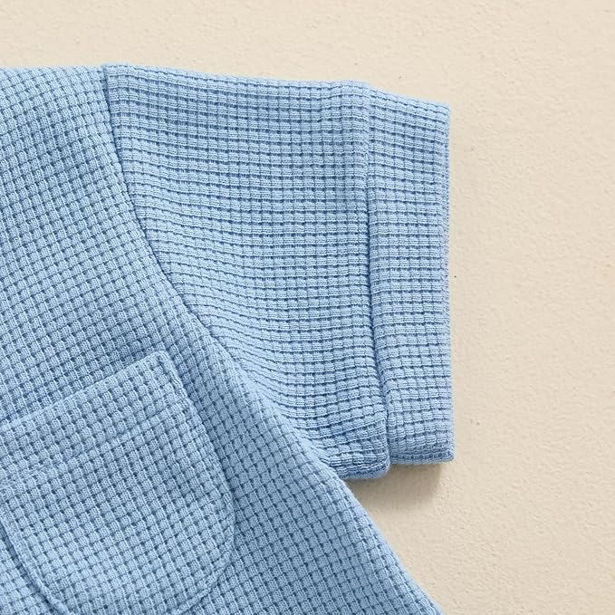 Kuriozud Newborn Infant Unisex Baby Boy Girl Clothes Button Romper Jumpsuit Basic One Piece Outfits