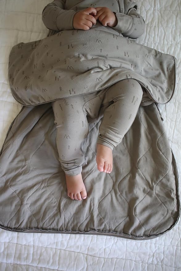GUNAMUNA günamüna Unisex Baby, Toddler Wearable Blanket, Sleeping Bag Bamboo Rayon, Sleep Sack with Diaper Zipper, 2.6 TOG