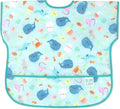 Bumkins Bibs - Toddler Bibs, Waterproof, Large for 1-3 Years, Short Sleeve