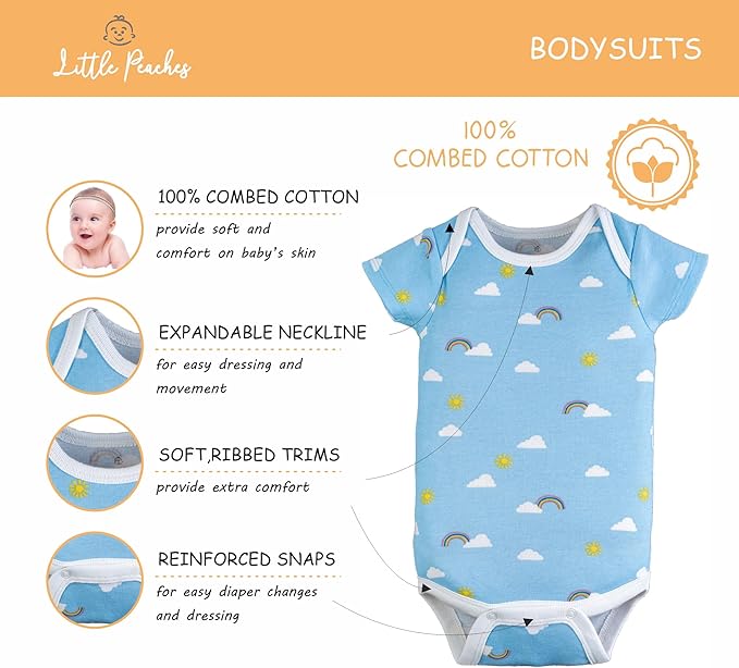 Baby Girl Clothes - Layette Gift Set for Baby Boys, Fits 0 to 3 Months Baby,Newborn Clothes & Accessories Set