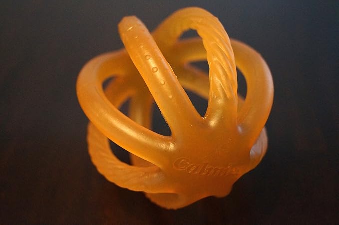 Teether for Babies Without BPA, 100 Percent Natural Rubber Toy for Infants, Plant Based, No Parabens, No PVC, and No Phthalates, Unscented