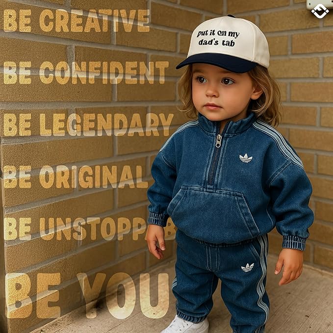 Funky Junque Premium Kids Trucker Hat Vintage Snapback Baseball Cap - Toddler Designs, Infant Sizes