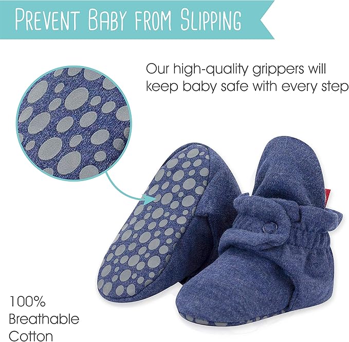 Zutano Organic Baby Booties Newborn Infant, Lost Baby Socks Solution, Unisex, Girl, Boy, 0-3, 3-6, 6-12, 12-18, 18-24 Months