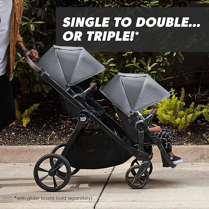 Baby Jogger City Select 2 Travel System, Eco Collection | Infant Essentials Bundle Includes City GO 2 Infant Car Seat, Extra Car Seat Base, Belly Bar & Parent Console