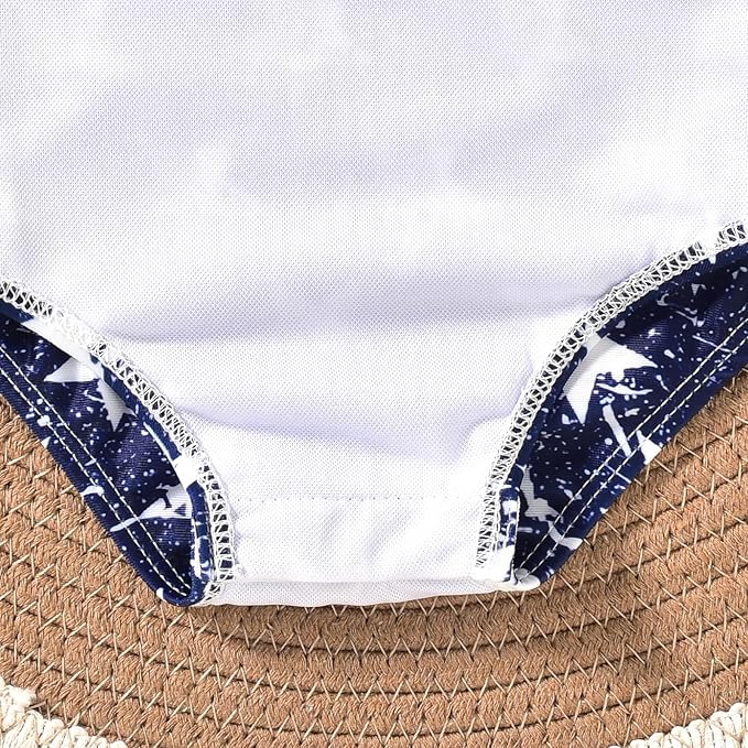 Toddler Baby Girls Ruffles Bikini One Piece Swimsuits Floral Off Shoulder Swimwear Beach Bathing Suit